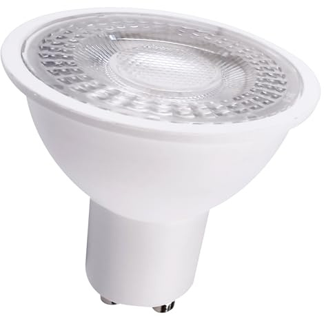 Bright Source Non-Dimmable LED GU10 Bulb, 6W, 445lm, 38°, 4000K Cool White