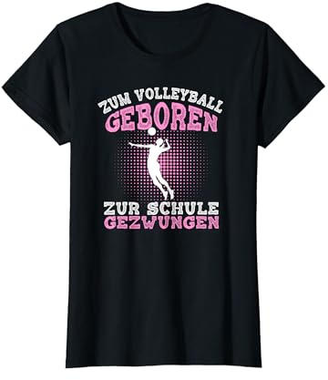 Volleyball Damen Schule Beachvolleyball Mädchen T-Shirt