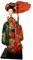 Baoblaze Ethnische japanische Geisha-Puppen, asiatische Geisha-Puppe, freistehende Skulptur-Mädchenstatue, Kimono-Puppen für Tischregal-Dekoration, Stil D