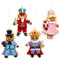 The Bridge Collection Clara Nussknacker-Ornamente, 10,2 cm, 4 Stück, Clara Nussknacker, Ballett, Kekse, Weihnachtsschmuck