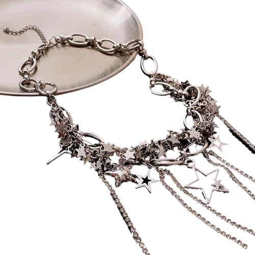 SKJUBLPG Halskette Ketten Schmuck Herren Frauen Anhänger Necklace Halskette Für Damen