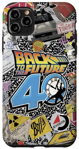 Back To The Future 40th Anniversary Sticker Collage Case for iPhone 11 Pro Max