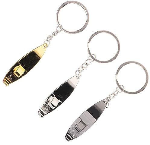 Cabilock 3 Stücke Metall Surfbrett Schlüsselanhänger Keychain Bier Opener Dekorative Für Bar Party Wohnkultur