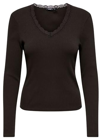 ONLY Damen Onlsara Sharai L/S V-Neck Top JRS Onlsara Sharai L/S V-Neck Top JRS (1er Pack)