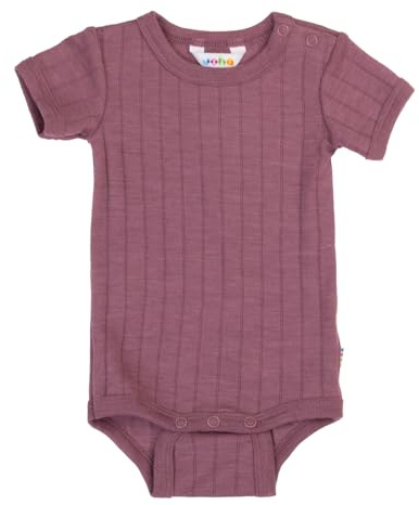 Joha Baby Kurzarmbody Merinowolle/Seide Body