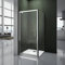 Porte de douche 90x70x185 cm porte pivotante cabine de douche verre securit