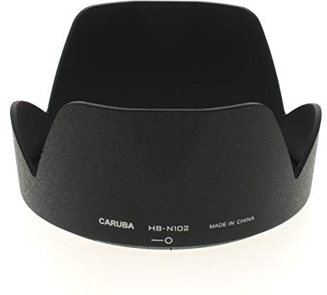 Caruba HN-N102 Objektivdeckel (Petal, Nikkor VR 10-100mm f/4.5-5.6 PD-Zoom, Schwarz)