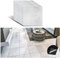VEELIKE Steinkunststoff PVC Bodenbelag Selbstklebend Vinyl Bodenbelag Marmoroptik Helles Grau 12 Stück Selbstklebende Bodenfliesen Vinylboden Badezimmer Wasserdicht Küche Schlafzimmer 30cm x 30cm