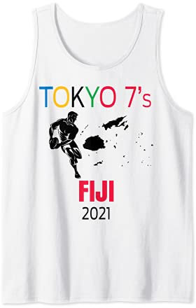 Tokyo 7's Rugby Fiji Sevens Rugby Tank Top