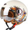 Mattschwarz/Blume · Vespa-Jethelm mit offenem Gesicht · Herren und Damen Motorrad-Roller-Halbhelme Jet Pilot Motor Retro Chopper Cruiser Vintage Moped-Helm · DOT/ECE-Zulassung B,S
