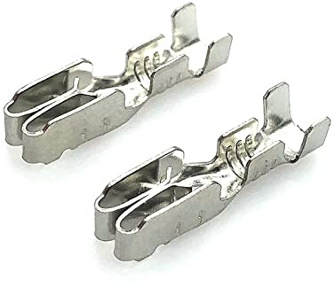 Hengliang Store 50 stücke Autoversicherungssicherung Halterung terminal Automotive Meter Sicherungskasten Terminals passen for Vw. Audi BX2091C. (Color : Follow me Cheaper, Pins : 50 pcs of Female)