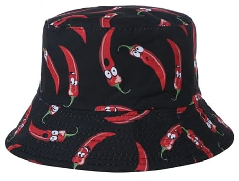 Fischerhüte für Festivals riesige Auswahl, Red Chillis, M/L