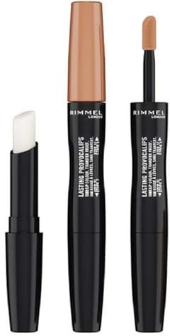 Rimmel, Lasting Provocalips, Labial fijo, 115 Best undressed, Paso 1: 2,3mL, Paso2: 1,6g