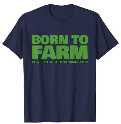 Farming Simulator T-shirt Born to Farm Vert T-Shirt