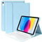 KBCASE für iPad 10/11 Generation Hülle mit Tastatur Slim Tastatur Hülle für iPad 10. Gen/11. Gen Abnehmbare Bluetooth für Keyboard 10. Gen 10,9 2022/11 Generation A16 2025,QWERTZ Layout