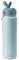 Blackube Edelstahl Trinkflasche mit Strohhalm 750ml-Thermosflasche Thermoskanne - BPA-Frei, Auslaufsicher, Große Trinkflasche aus Metall für Sport, Schule, Fitness, Outdoor, Camping-Himmelblau