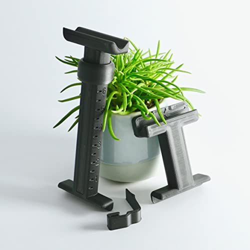 Generisch Abstandshalter V2 für Tefal/Rowenta Optigrill Standard/Plus + Arretierungsclip + Verlängerung Spacer Distanzhalter Grillhilfe