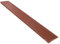 LIEKUMM 2,5 cm Höhe PVC Rollstuhlrampe, 800 kg Tragkraft Tragbar Türschwellenrampe für Treppen, Rampe Rollstuhl für Elektro-Rollstuhl, Kinderwagen, Garage, Saugroboter, Braun