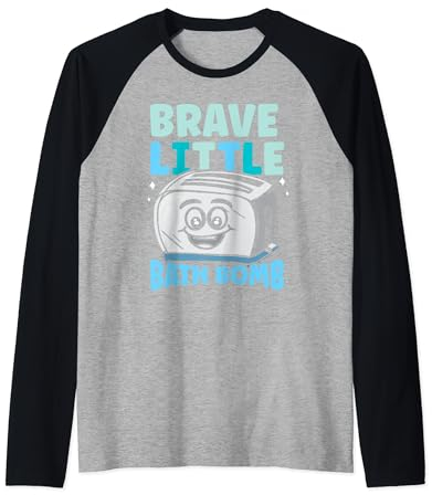 Brave kleine Badebombe Lustige Toaster-Badebombe Raglan