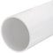 QUARKZMAN Tube Rigide en PVC Tube Rond 101,6mm ID 110mm OD 20cm Longueur Blanc pour Conduites d'Eau, Artisanat, Manchons de Câbles