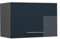 Vicco Hängeschrank Fame-Line, Dunkelblau Hochglanz/Anthrazit, 60 cm Flach