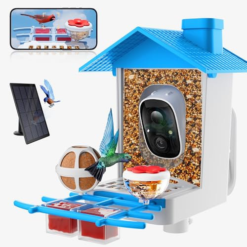 Twesync Smart Bird Feeder with 2K Camera
