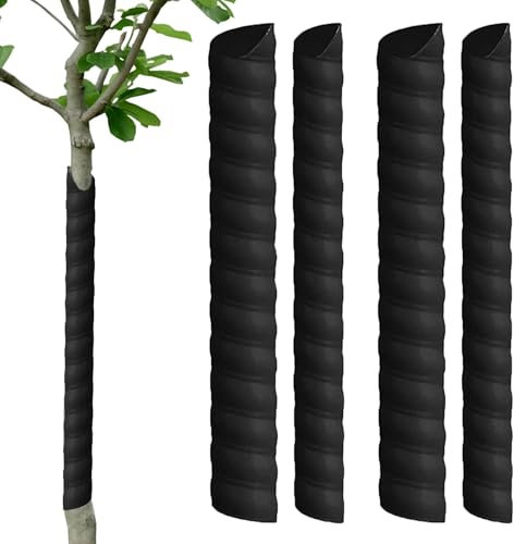 Lot de 2 manchons de protection pour écorce d'arbre - 40,6 cm - Cages robustes pour cerfs, écorces d'arbre, manchons de protection contre l'écorce d'arbre pour jeunes arbres et