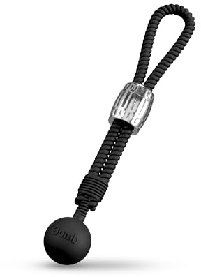 Rebel Heavy Rope Cock with Ball Black 32 cm