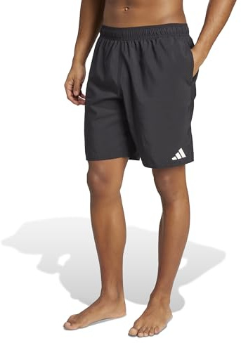 Adidas Men's Swim Shorts 8 INCH, Black/White, S