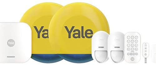Yale Smart Alarm Premium Kit, Home Security System with App Control, 4 Zone Protection, 1km Range