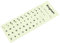 iplusmile 1Sheet Glow Dark Keyboard Stickers for Laptop and Desktop Night Glow Replacement Stickers Easy to Apply for Enhancing Your Keyboard Experience