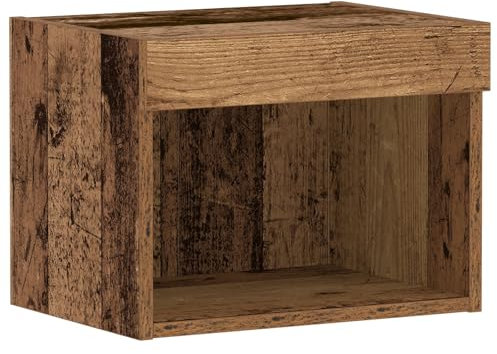 vidaXL TV-Schrankset 40 x 30 x 30 cm Altholz Holzwerkstoff