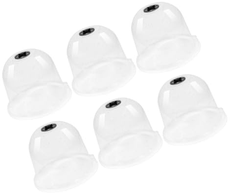 ETANULPEX 6pcs Thermal Insulation Nursery Cover Brassica Netting Greenhouse Trug Allotment Garden Cloche from Snails Cloche Tunnel Garden Trellis Build Garden Pond Netting Plant Dome Plastic/1245