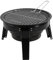 Qussse Tragbarer Holzkohlegrill, Klein Klappgrill Camping BBQ Grill Picknickgrill Campinggrill mit Grillzubehör & Tragetasche für Picknick, Garten, Terrasse, Camping