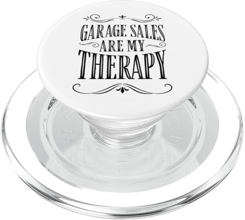 Garage Sales Are My Therapy PopSockets PopGrip for MagSafe