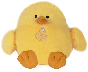 Doudou et Compagnie - Kuscheltier Baby PIOU Küken, gelb, 15 cm – kleines Plüschtier Ultra weich und flauschig – Schlafbegleiter, beruhigend, leicht zu greifen – Geschenkidee zur Geburt Mädchen Jungen