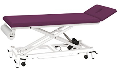 Pader Medi Tech Therapieliege pader.eco fresh 2.0, 68cm, Beere, Gestell Weiß, Rundumschaltung