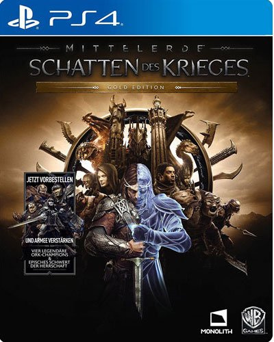 Mittelerde 2 PS-4 GOLD AT Schatten des Krieges