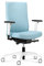Dauphin Adjust evo Cozy Colours | ergonomischer Bürostuhl, Made in Germany | Bequeme, höhenverstellbare Rückenlehne | individuell einstellbare Sitztiefe (Ocean Blue)