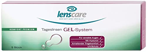 GEL-System Tageslinsen, 5 Stück/BC 8.6 mm/DIA 14.2 mm / -2.25 Dioptrien