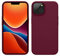 kwmobile Cover per Apple iPhone 14 Custodia - Back Case per Caricatore Wireless - Antiurto e Flessibile in Silicone TPU - rosso rabarbaro