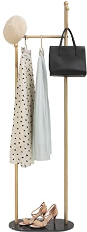 Cre Cra Marmor Kleiderständer Stabil,Garderobenständer Gold,Kleiderstange Metall,Eckgarderobe,Kleine kleiderstange,Kleidungsständer,kleiner Kleiderständer Modern,mini gaderobenstaender,jackenständer