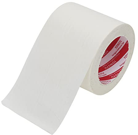 NICEYEA Kreppband Malerkrepp Hilfreich beim Malen - Leicht Abnehmbar Abklebeband - Malerband Klebeband für präzises abkleben bei Malerarbeiten und Dekoration, für Innen und Außen, 100 mm x 50 m, Weiß