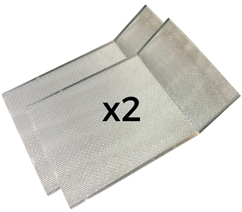 ALGOMAS® 2 Filtros de campana extractora adaptable a Teka | Doble rejilla | C601 | C602 | C-602| 61801285