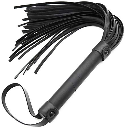 Chenyesun Frusta di Cavallo Fruste per Sport All'Aperto,Frustino Unisex Equitazione Frusta in Pelle Giocattoli per Adulti,Frusta Antiscivolo per Performance da palco