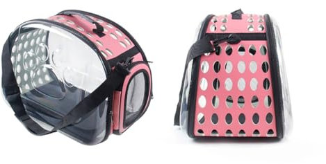 minkissy Bubble Cat Rucksack Atmungsaktiver Katzenrucksack Hund Atmungsaktiver Rucksack Welpe Geldbörse Kleiner Hund Rucksack Durchsichtiger Rucksack Transparente Geldbörse Tragetasche Geldbörse