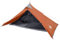 vidaXL Hängezelt, Tipi Zelt für 1 Person Wasserdicht, Firstzelt mit Abnehmbarem Überzelt, Trekkingzelt Wanderzelt Outdoor Camping, Orange