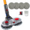 Kit Completo di Testa di Scopa per Dyson V11 V10 V8 V7 con Serbatoio d'Acqua e 6 ricambi di Panno.