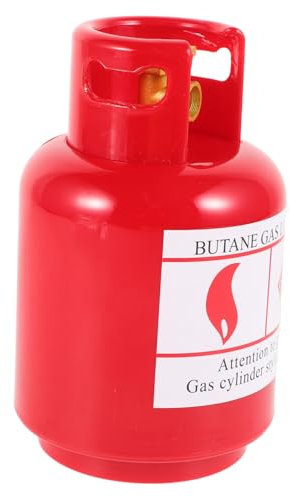 Yardenfun Gas Cylinder Shaped Piggy Bank Capacity Unbreakable Money Box for Cash Saving and Storage for Home Organization and Decorative Use