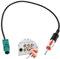 Adattatore Antenna Fakra Z Maschio a Din Maschio Per Autoradio, Connettori Per Hd Radio Head Unit, Cd Media Player, Ricevitore